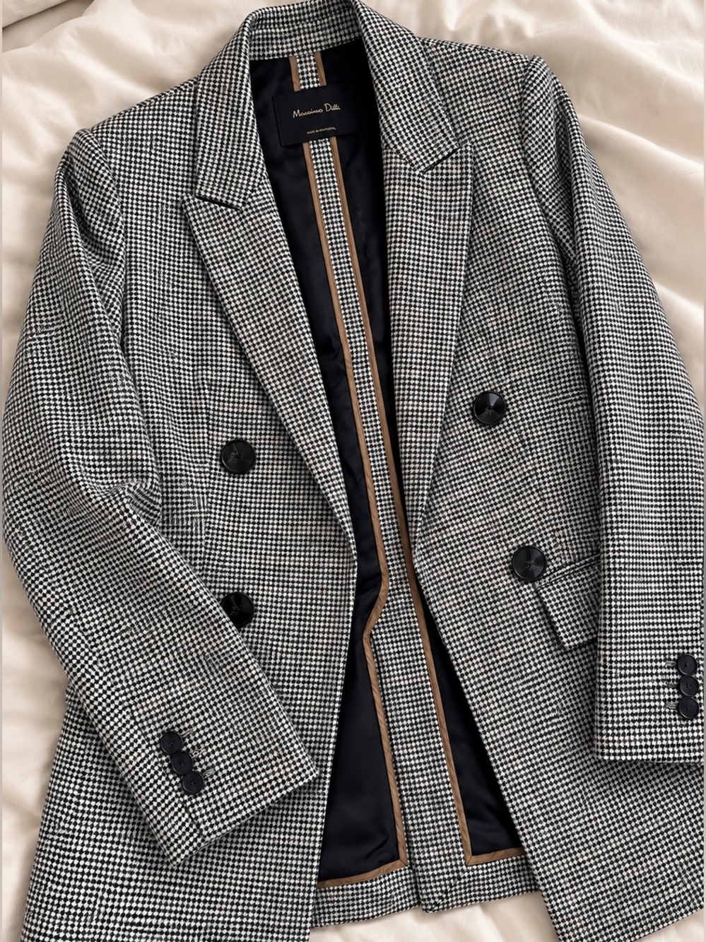 Massimo Dutti Women’s Wool Suit – Size 36